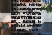 乡镇的什么生意最赚钱?,根据您的信息,以下是一些可能的乡镇生意建议,,农业产品销售,例如,您可以开设农产品专卖店、出售有机食品等。,旅游业,如果您拥有美丽的自然风光或文化景点,可以考虑开展旅游业务。,美食和饮品,如果您的家乡有特别美味的食物或饮料,可以考虑开设餐馆或者专门销售这些商品。,教育培训,如果您的家乡有教育资源丰富的学校,您可以开发教育培训服务。,建筑和工程,如果您家乡有丰富的建筑材料和技术资源,可以考虑投资建设建筑或工程项目。,以上只是一些基本的建议,具体的生意选择还需要根据您家乡的具