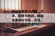 网站流量统计研究，方法、趋势与挑战，网站流量统计分析，方法、趋势与面临挑战