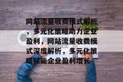 网站流量收费模式解析，多元化策略助力企业盈利，网站流量收费模式深度解析，多元化策略赋能企业盈利增长