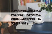 古代农民的辛勤耕耘与致富之路,古代农民辛勤耕耘与致富之路,历史回顾与启示 古代农民的辛勤耕耘与致富之路,古代农民辛勤耕耘与致富之路,历史回顾与启示