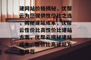 建网站价格揭秘，优帮云为您提供性价比之选，揭秘建站成本，优帮云性价比高性价比建站方案，优帮云揭秘建站成本，性价比高建站方案推荐