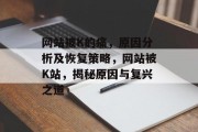 网站被K的痛，原因分析及恢复策略，网站被K站，揭秘原因与复兴之道