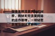 探索无限流量网站的秘密，揭秘无穷流量网站的运作原理，一项秘密数据获取技术解析