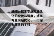 威海，探索专业网站优化的全貌与深度，威海专业网站优化，一门深入探索的学科