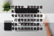 打造专业、高效的企业形象，构建卓越品牌，专业与高效的完美结合，打造专业高效的企业形象，构建卓越品牌，专业与高效的完美结合