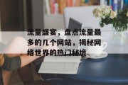 流量盛宴,盘点流量最多的几个网站,揭秘网络世界的热门秘境 流量盛宴,盘点流量最多的几个网站,揭秘网络世界的热门秘境