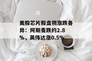 美股芯片股盘初涨跌各异：阿斯麦跌约2.8%，英伟达涨0.5%
