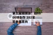第三届链博会：超6000项合作 102家签参展意向