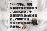CNNIC网站，我国互联网发展的重要窗口，CNNIC网站，中国互联网发展的权威窗口，CNNIC网站，中国互联网发展的权威信息窗口