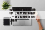 哈尔滨做哪些事情能赚钱?,哈尔滨创业指南,一文了解哪些项目可以赚钱 哈尔滨做哪些事情能赚钱?,哈尔滨创业指南,一文了解哪些项目可以赚钱