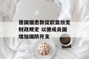 德国据悉敦促欧盟放宽财政规定 以便成员国增加国防开支