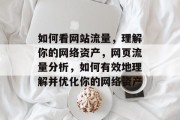 如何看网站流量，理解你的网络资产，网页流量分析，如何有效地理解并优化你的网络资产