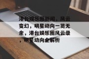 港台娱乐圈新闻，风云变幻，明星动向一览无余，港台娱乐圈风云录，明星动向全解析