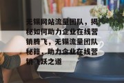 无锡网站流量团队，揭秘如何助力企业在线营销腾飞，无锡流量团队秘籍，助力企业在线营销飞跃之道