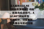 深入解析ASP.NET网站开发模板，功能、优势与实战技巧，ASP.NET网站开发模板解析，功能解析、优势展示与实战攻略