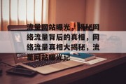 流量网站曝光，揭秘网络流量背后的真相，网络流量真相大揭秘，流量网站曝光记