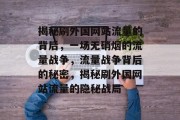揭秘刷外国网站流量的背后，一场无硝烟的流量战争，流量战争背后的秘密，揭秘刷外国网站流量的隐秘战局