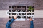 网站流量变现攻略，揭秘如何从网站流量中赚取收益，网站流量变现秘籍，揭秘流量收益之道