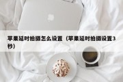 苹果延时拍摄怎么设置（苹果延时拍摄设置3秒）