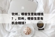 钦州,哪些生意能赚钱?,钦州,哪些生意有机会赚钱? 钦州,哪些生意能赚钱?,钦州,哪些生意有机会赚钱?