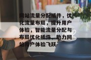 网站流量分配插件，优化流量布局，提升用户体验，智能流量分配与布局优化插件，助力网站用户体验飞跃
