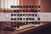 揭秘网站流量虚拟之谜，如何实现真实流量与虚拟流量的巧妙结合，网站流量之谜揭秘，真实与虚拟流量的智慧融合之道