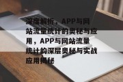 深度解析，APP与网站流量统计的奥秘与应用，APP与网站流量统计的深层奥秘与实战应用揭秘