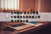 上大股份:首次公开发行股票并在创业板上市网上路演公告 上大股份:首次公开发行股票并在创业板上市网上路演公告