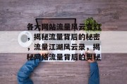 各大网站流量风云变幻，揭秘流量背后的秘密，流量江湖风云录，揭秘网络流量背后的奥秘