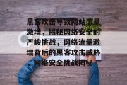 黑客攻击导致网站流量激增，揭秘网络安全的严峻挑战，网络流量激增背后的黑客攻击威胁，网络安全挑战揭秘