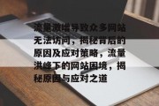 流量激增导致众多网站无法访问，揭秘背后的原因及应对策略，流量洪峰下的网站困境，揭秘原因与应对之道