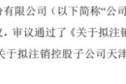 祝融科技拟注销控股子公司天津安融物联科技有限公司、天津视融通科技有限公司 祝融科技拟注销控股子公司天津安融物联科技有限公司、天津视融通科技有限公司