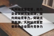 大网站流量套餐，助力企业突破流量瓶颈，提升网站竞争力，突破流量瓶颈，大网站流量套餐助力企业提升竞争力