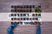 南京网站流量商家，如何提升网站流量，助力商家生意腾飞，南京商家网站流量增长攻略，助力生意飞跃的秘密武器