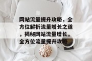 网站流量提升攻略，全方位解析流量增长之道，揭秘网站流量增长，全方位流量提升攻略