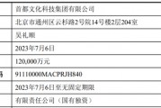 *ST文投实控人变更，将向“文化+科技”融合主业转换