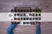 网站流量联盟规则解析，合规运营，共赢未来，网站流量联盟合规运营指南，解锁共赢之道