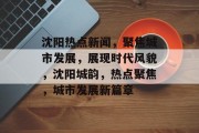 沈阳热点新闻，聚焦城市发展，展现时代风貌，沈阳城韵，热点聚焦，城市发展新篇章