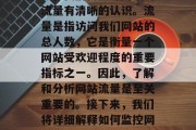 如何监控网站流量?作为一个重要的商业决策者,我们需要对网站的流量有清晰的认识。流量是指访问我们网站的总人数,它是衡量一个网站受欢迎程度的重要指标之一。因此,了解和分析网站流量是至关重要的。接下来,我们将详细解释如何监控网站流量。,三大关键指标,了解并优化您的网站流量 如何监控网站流量?作为一个重要的商业决策者,我们需要对网站的流量有清晰的认识。流量是指访问我们网站的总人数,它是衡量一个网站受欢迎程度的重要指标之一。因此,了解和分析网站流量是至关重要的。接下来,我们将详细解释如何监控网站流量。,三大关键指标,了解并优化您的网站流量