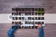 揭秘网站按区域刷流量的秘密，如何实现精准流量提升，网站流量提升秘籍，揭秘区域精准刷流量的秘密策略