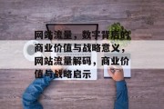 网站流量，数字背后的商业价值与战略意义，网站流量解码，商业价值与战略启示