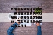 如何获取网站流量数据，探索在线营销的有效策略，探究在线营销策略，获取网站流量数据与有效路径