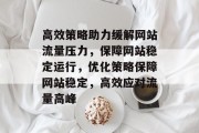 高效策略助力缓解网站流量压力，保障网站稳定运行，优化策略保障网站稳定，高效应对流量高峰