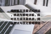 模拟百万流量访问网站，挑战与策略详解，应对百万级流量挑战，网站测试与优化策略揭秘
