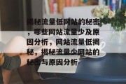 揭秘流量低网站的秘密，哪些网站流量少及原因分析，网站流量低揭秘，揭秘流量少网站的秘密与原因分析