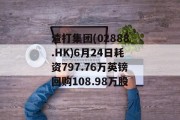 渣打集团(02888.HK)6月24日耗资797.76万英镑回购108.98万股 渣打集团(02888.HK)6月24日耗资797.76万英镑回购108.98万股