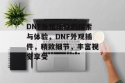 DNF外观插件的探索与体验,DNF外观插件,精致细节,丰富视觉享受 DNF外观插件的探索与体验,DNF外观插件,精致细节,丰富视觉享受