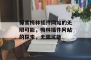 探索梅林插件网站的无限可能,梅林插件网站的探索,无限可能 探索梅林插件网站的无限可能,梅林插件网站的探索,无限可能