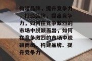 构建品牌，提升竞争力，打造品牌，提高竞争力，如何在竞争激烈的市场中脱颖而出，如何在竞争激烈的市场中脱颖而出，构建品牌、提升竞争力
