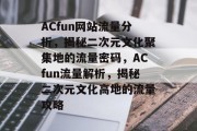 ACfun网站流量分析，揭秘二次元文化聚集地的流量密码，ACfun流量解析，揭秘二次元文化高地的流量攻略